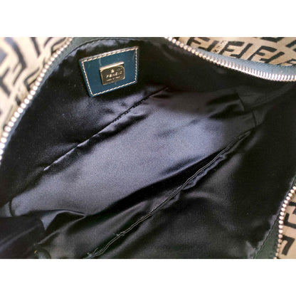#1202 FENDI Zucchino Boat Pochette