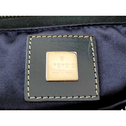 #1202 FENDI Zucchino Boat Pochette