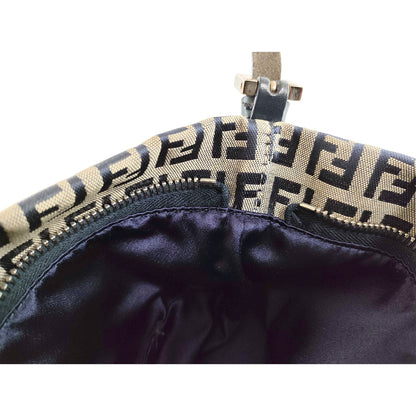 #1202 FENDI Zucchino Boat Pochette