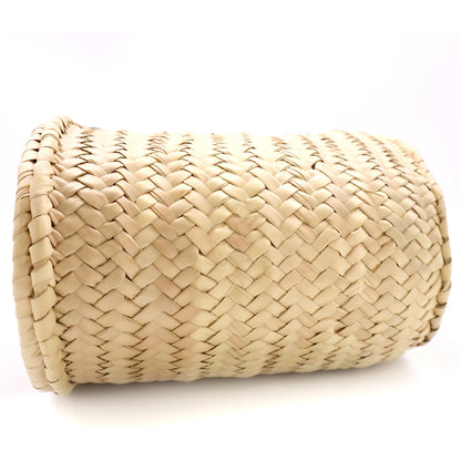 #1195 CELINE Metallic Triomphe Convertible Linen Basket