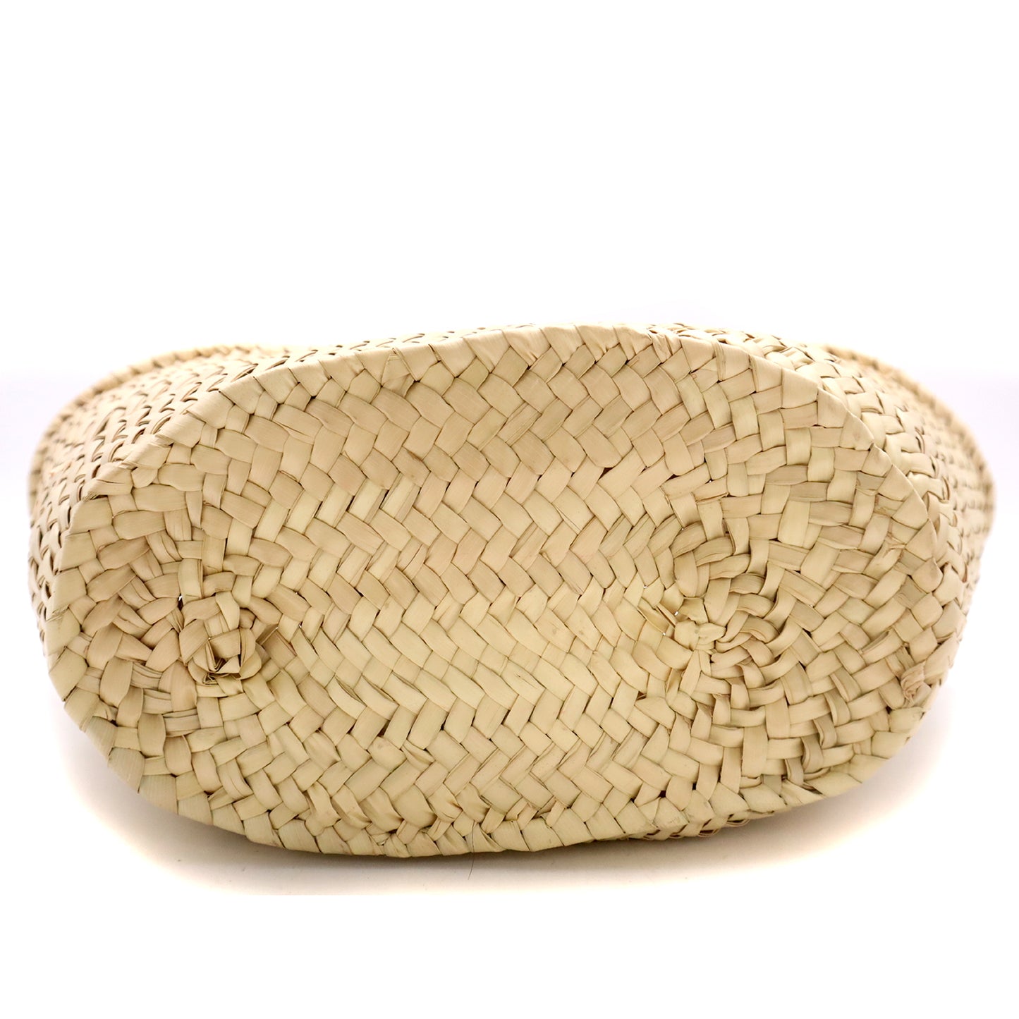 #1195 CELINE Metallic Triomphe Convertible Linen Basket