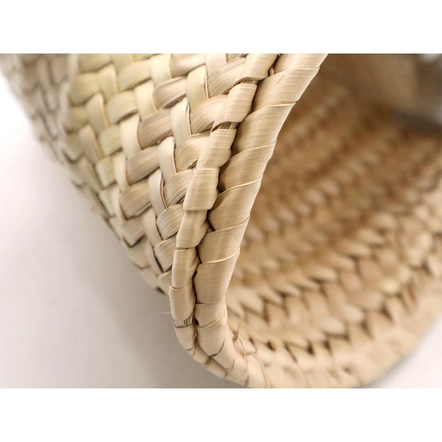 #1195 CELINE Metallic Triomphe Convertible Linen Basket