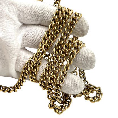 #1180 GUCCI Small GG Marmont Red Leather Matelassé Chevron Shoulder Bag