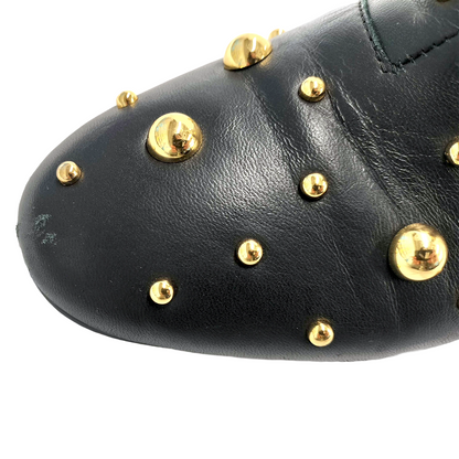 #1274 SEE BY CHLOE Studded Abby Leather Ankle Boots (Size 36)