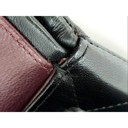 #1197 CHANEL Black Lambskin Matelasse 30cm Double Flap Shoulder Bag