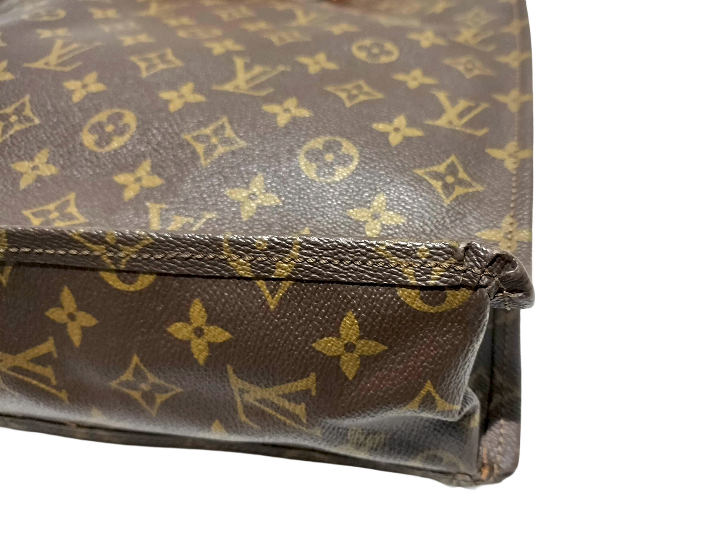 #1283 LOUIS VUITTON Monogram Sac Plat