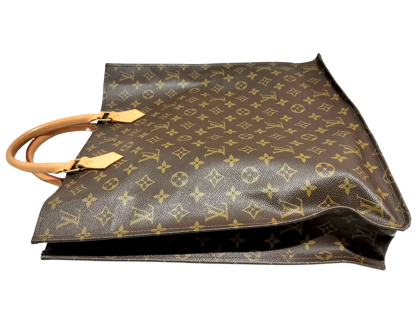 #1283 LOUIS VUITTON Monogram Sac Plat
