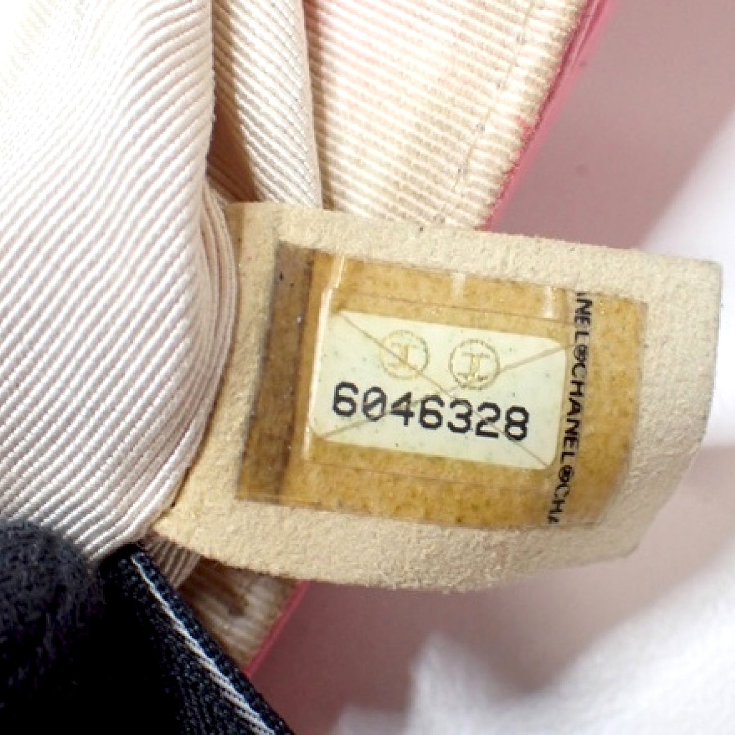 #1185 CHANEL Chocolate Bar Mademoiselle Lock Leather Multipocket Flap Bag