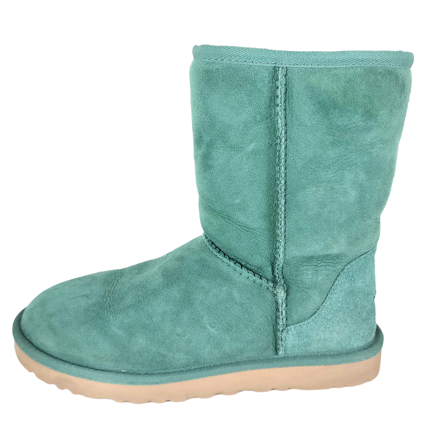 #1264 UGG Mouton Boots Green (US Size 7)
