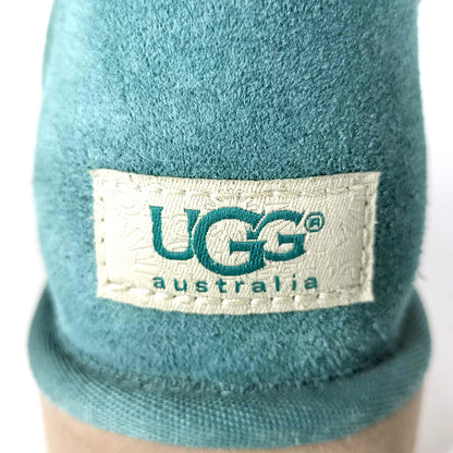 #1264 UGG Mouton Boots Green (US Size 7)