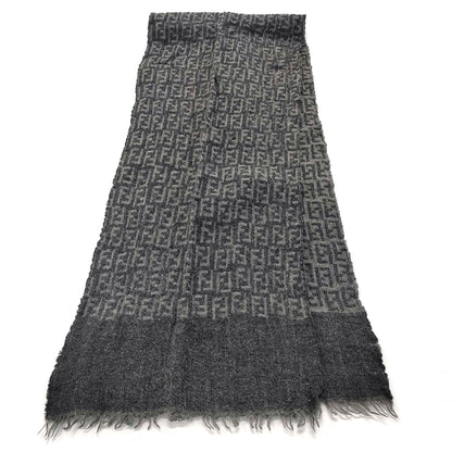 #1528 FENDI Zucca 100% Wool Scarf