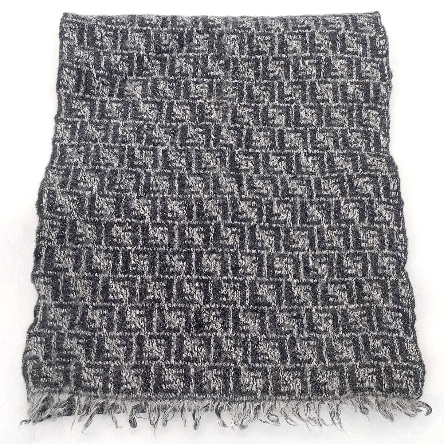 #1526 FENDI Zucca 100% Wool Scarf