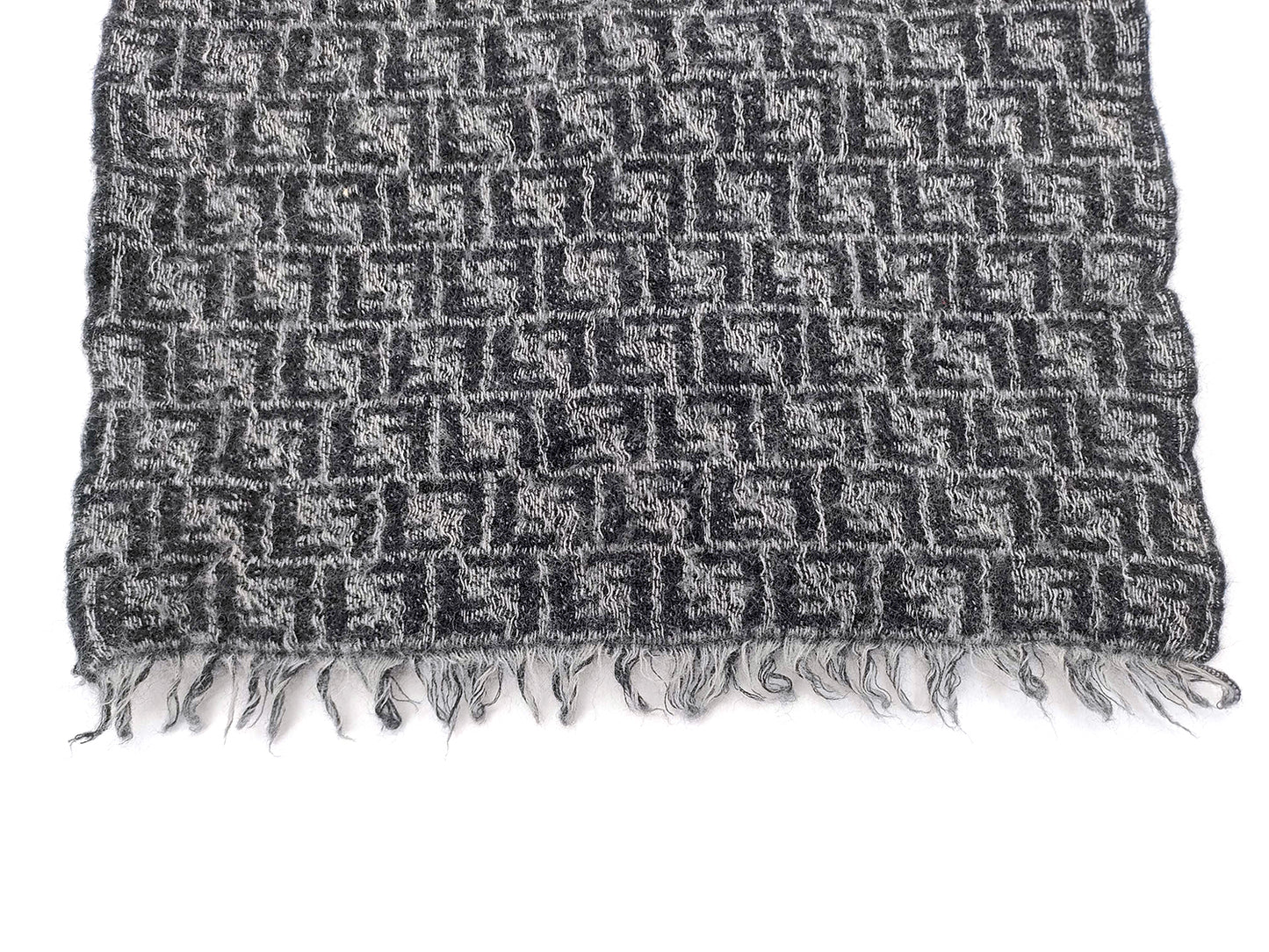 #1526 FENDI Zucca 100% Wool Scarf