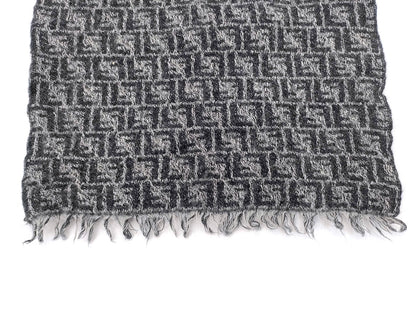 #1526 FENDI Zucca 100% Wool Scarf