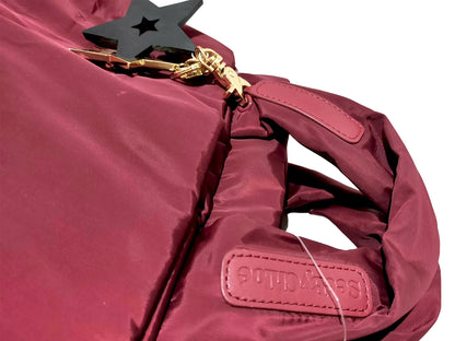 #1301 CHLOE See by Chloe Burgundy Nylon Joy Rider Bag