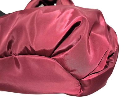 #1301 CHLOE See by Chloe Burgundy Nylon Joy Rider Bag