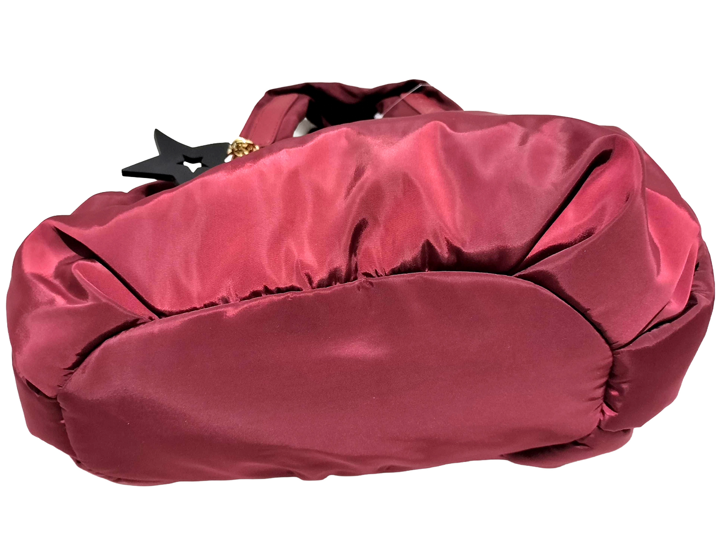 #1301 CHLOE See by Chloe Burgundy Nylon Joy Rider Bag