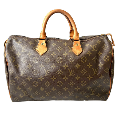 #1282 LOUIS VUITTON Monogram Speedy 35
