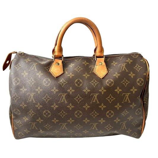 #1282 LOUIS VUITTON Monogram Speedy 35