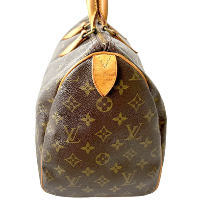 #1282 LOUIS VUITTON Monogram Speedy 35