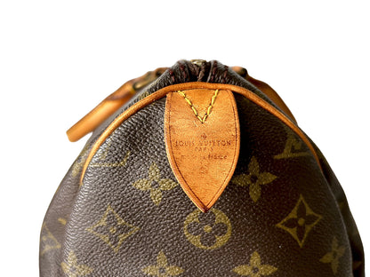 #1282 LOUIS VUITTON Monogram Speedy 35