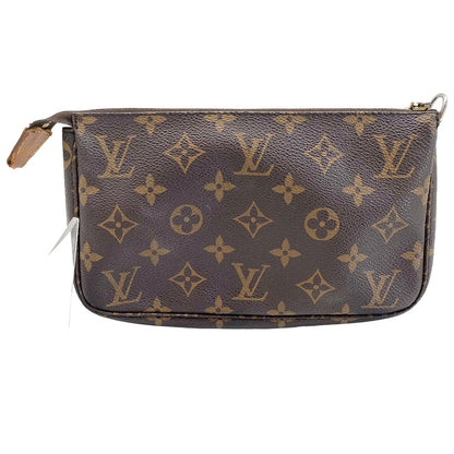 #1308 LOUIS VUITTON Monogram Pochette (Damaged)