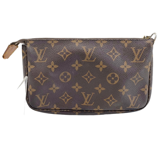 #1308 LOUIS VUITTON Monogram Pochette (Damaged)