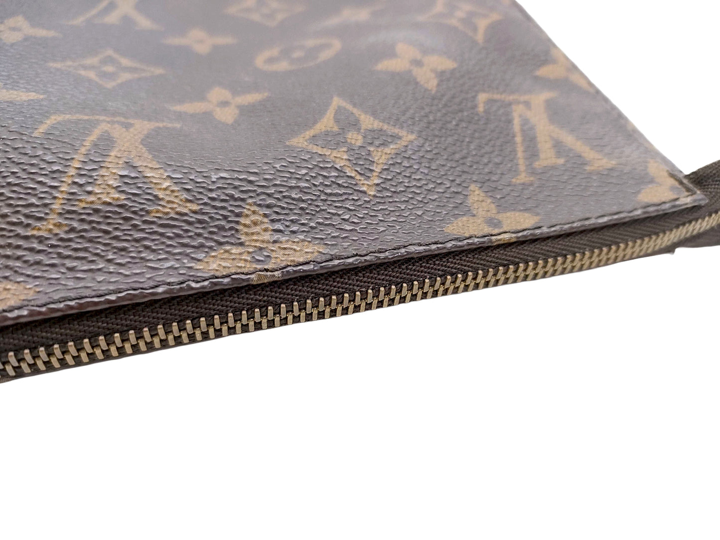 #1308 LOUIS VUITTON Monogram Pochette (Damaged)