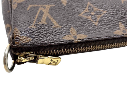 #1308 LOUIS VUITTON Monogram Pochette (Damaged)