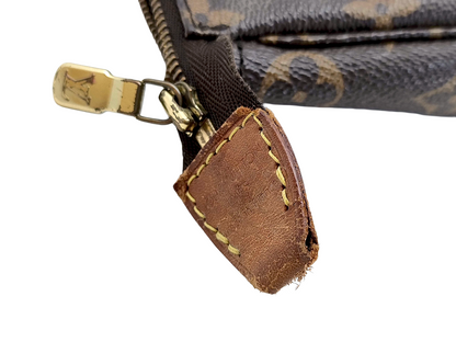 #1308 LOUIS VUITTON Monogram Pochette (Damaged)