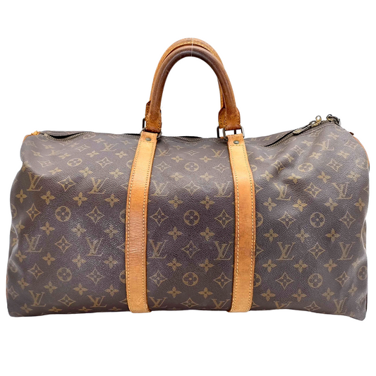 #1277 LOUIS VUITTON Monogram Keepall 60