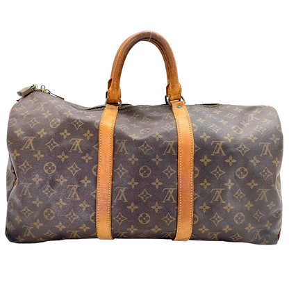 #1277 LOUIS VUITTON Monogram Keepall 60