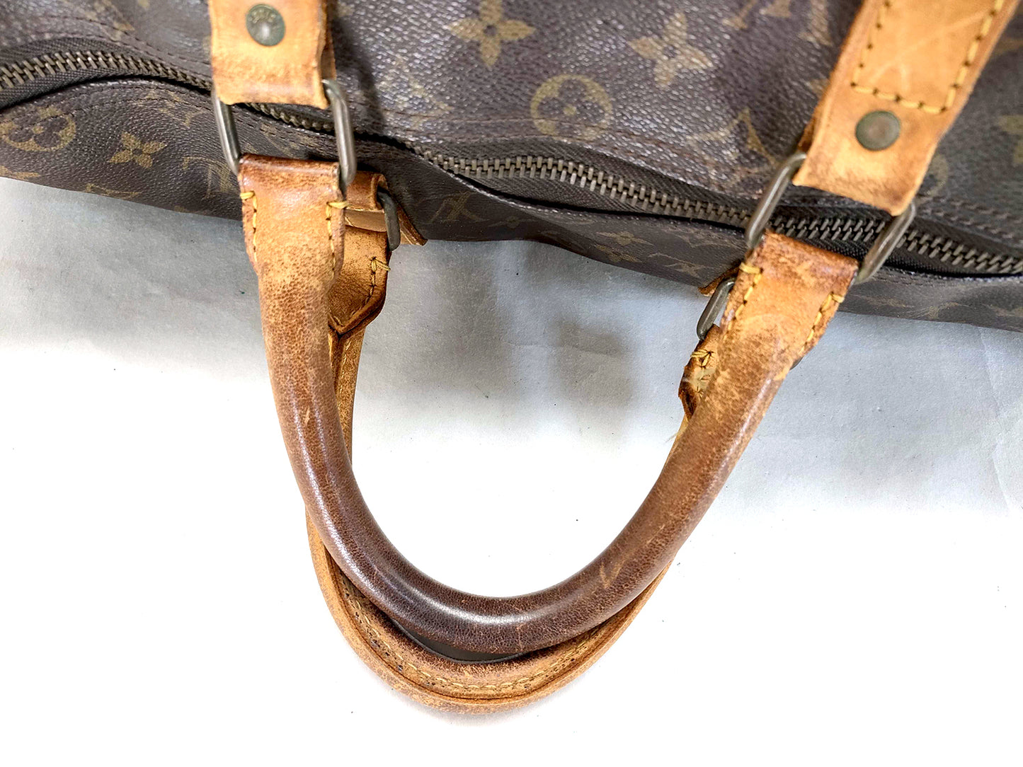 #1277 LOUIS VUITTON Monogram Keepall 60