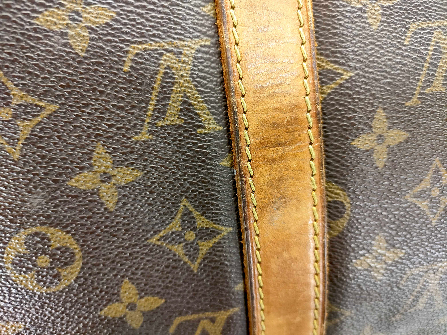#1277 LOUIS VUITTON Monogram Keepall 60