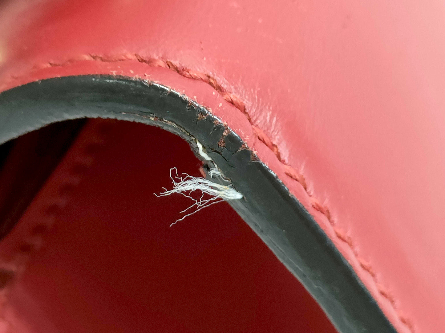 #1380 GUCCI Web Sylvie Medium Red Calfskin Leather Shoulder Bag