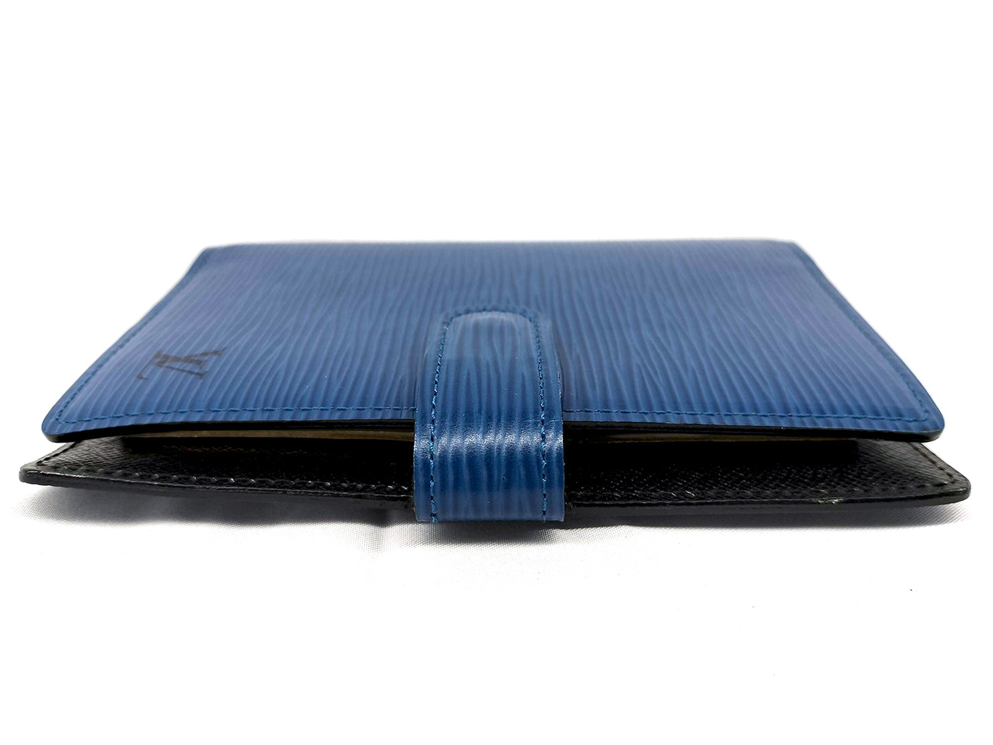 #1210 LOUIS VUITTON Blue Epi Leather Agenda PM