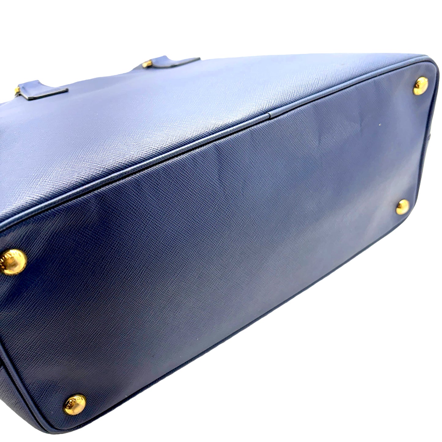 #1188 PRADA Navy Blue Saffiano Leather Galleria Bag