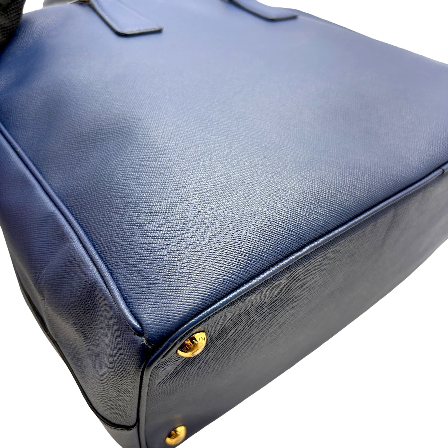 #1188 PRADA Navy Blue Saffiano Leather Galleria Bag