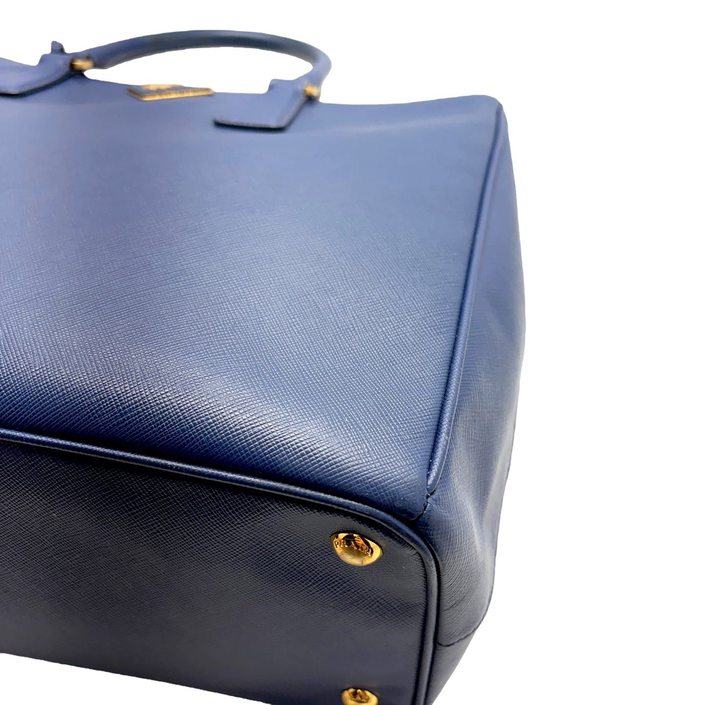 #1188 PRADA Navy Blue Saffiano Leather Galleria Bag