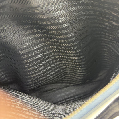 #1188 PRADA Navy Blue Saffiano Leather Galleria Bag