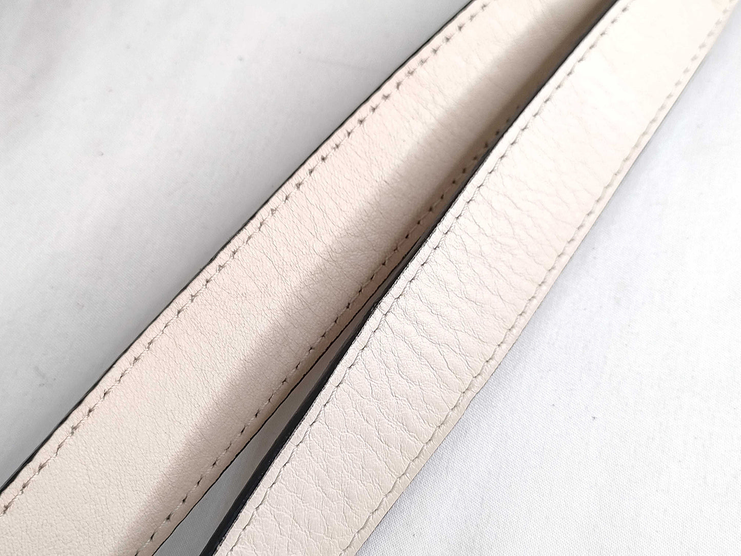 #1420 MARIO VALENTINO Luisa Diamond Leather Shoulder Bag