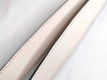 #1420 MARIO VALENTINO Luisa Diamond Leather Shoulder Bag