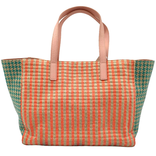 #1207 MARC BY MARC JACOBS Multicolor Jute and Straw Tote