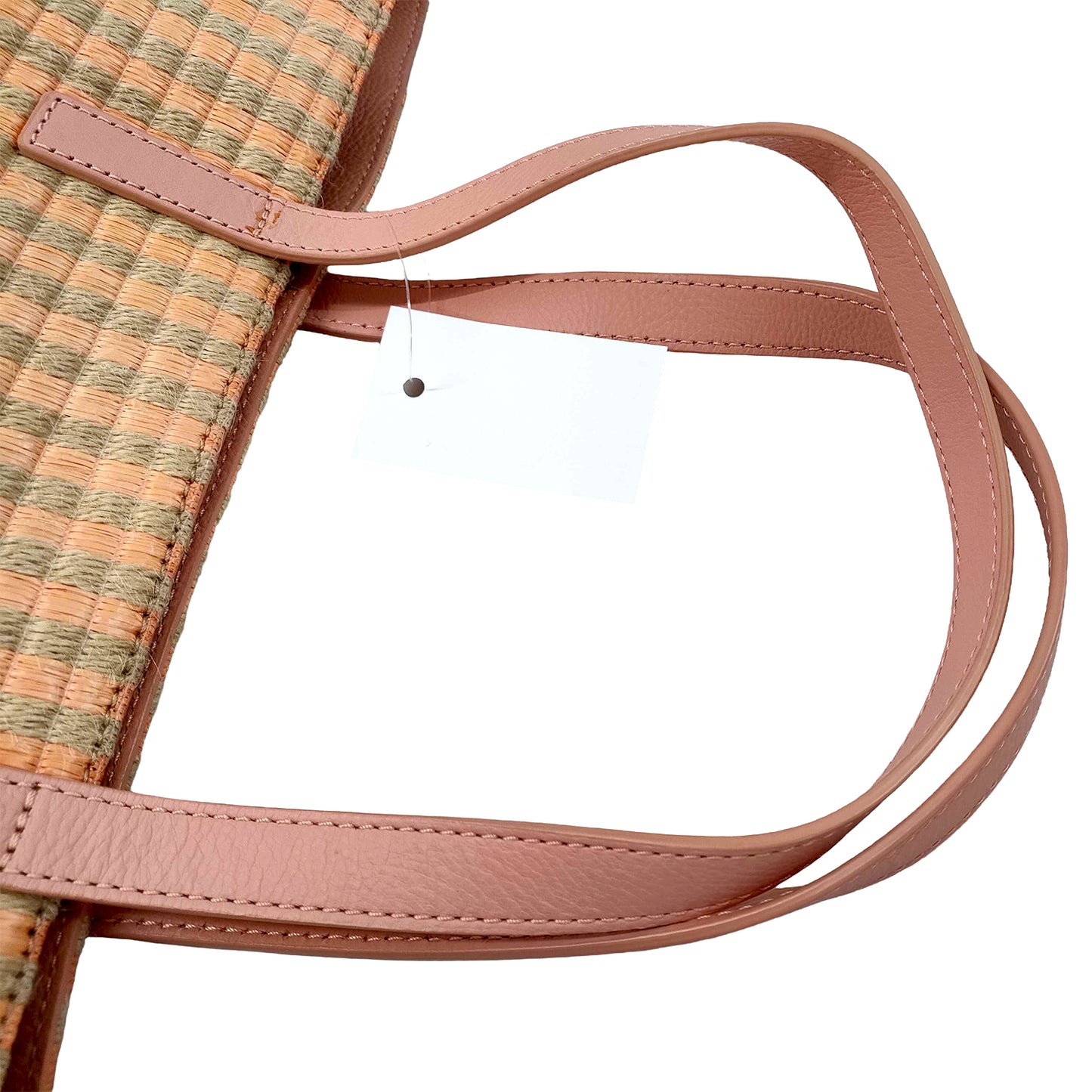 #1207 MARC BY MARC JACOBS Multicolor Jute and Straw Tote