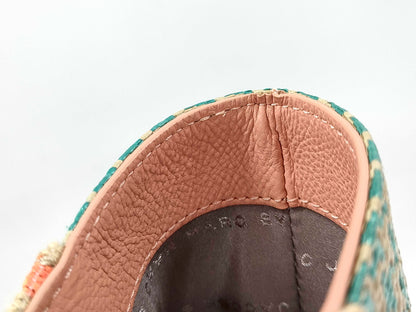 #1207 MARC BY MARC JACOBS Multicolor Jute and Straw Tote