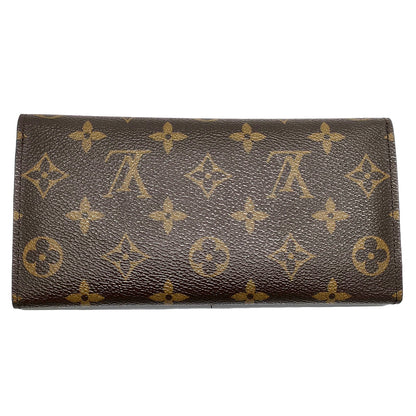 #1203 LOUIS VUITTON Monogram Portefeuil Josephine (Personalized)