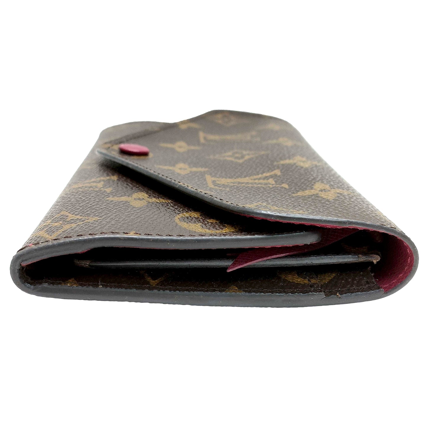 #1203 LOUIS VUITTON Monogram Portefeuil Josephine (Personalized)