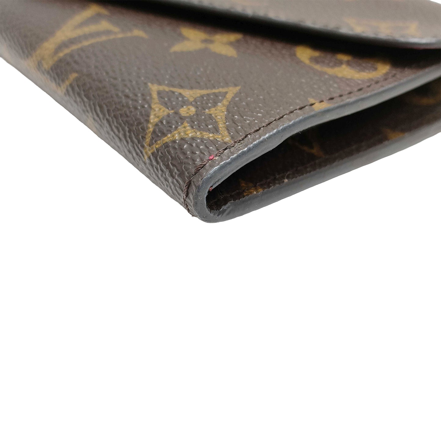 #1203 LOUIS VUITTON Monogram Portefeuil Josephine (Personalized)