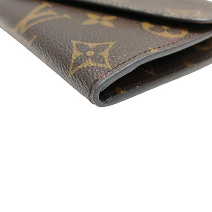 #1203 LOUIS VUITTON Monogram Portefeuil Josephine (Personalized)