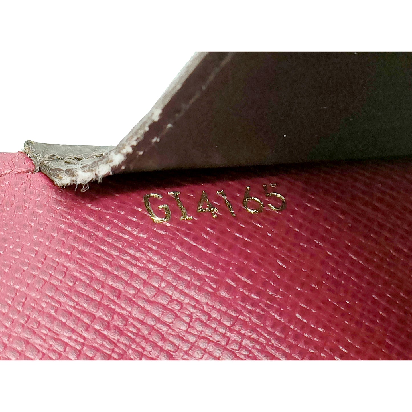 #1203 LOUIS VUITTON Monogram Portefeuil Josephine (Personalized)